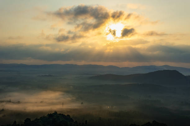 istock The beautiful landscape in the morning 1128115190