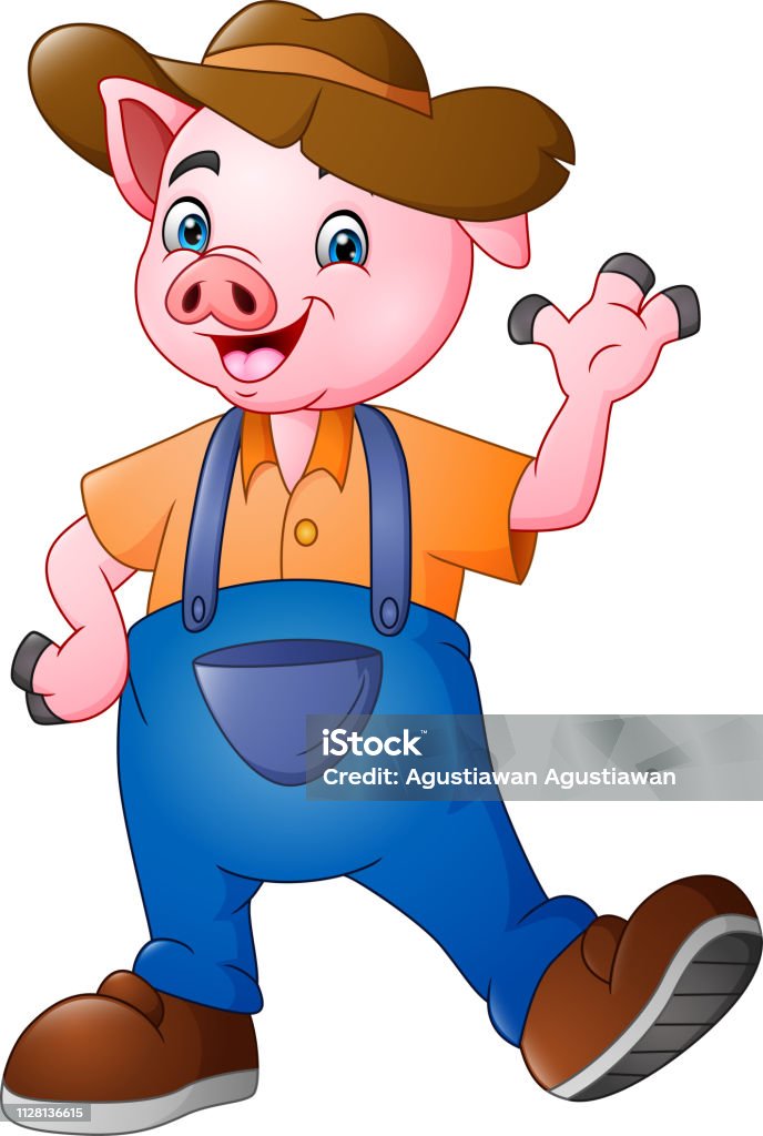 Ilustración de Mano Que Agita Granjero Cerdos De Dibujos Animados y más Vectores Libres de Derechos de Agricultor - Agricultor, Agricultura, Aldea - iStock Ilustración de Mano Que Agita Granjero Cerdos De Dibujos Animados y más Vectores Libres de Derechos de Agricultor - Agricultor, Agricultura, Aldea - iStock