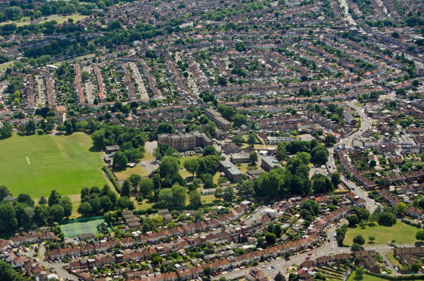 istock Kneller Hall, Twickenham - aerial view 1128139870