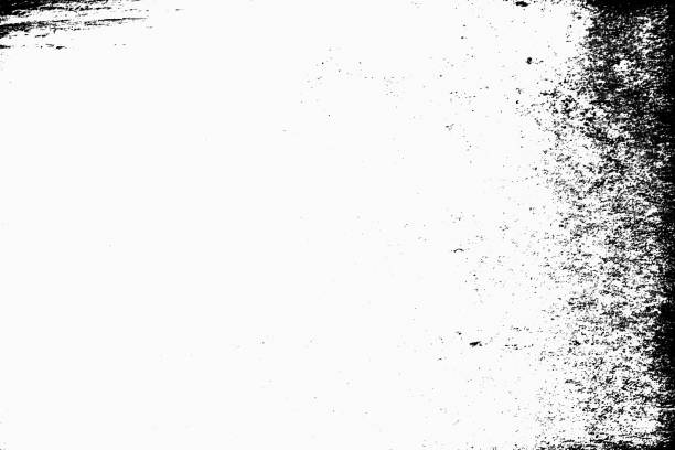 istock Grunge black and white background. Abstract monochrome texture. Surface in chips, cracks, scuffs 1128140572