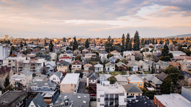 Houses Oakland, CA oakland california stock pictures, royalty-free photos & images