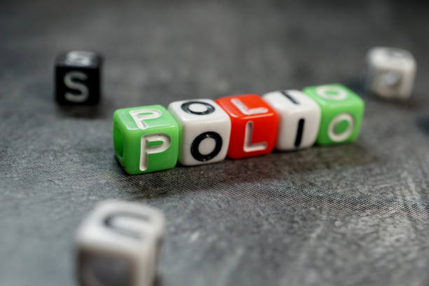 polio close up shot of block letters polio virus photos stock pictures, royalty-free photos & images