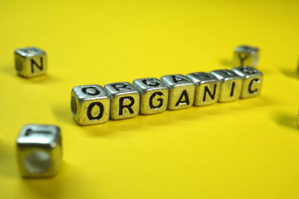 organic - organic single word environment block imagens e fotografias de stock