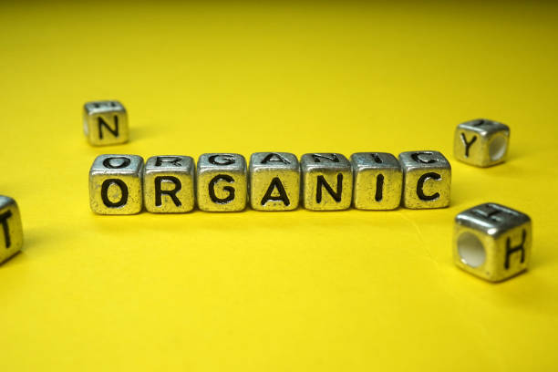 organic - organic single word environment block imagens e fotografias de stock
