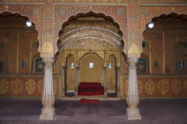 istock Private audience hall called as Anup Maha, Junagarh Fort, Bikaner, Rajasthan, India. 1128163434