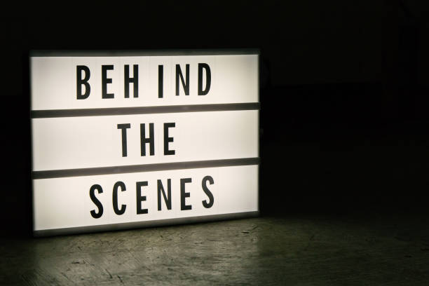 istock The cinema light box in dark tone film content. 1128164449