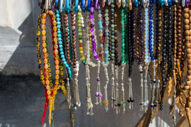 istock Set of praying beads of various color 1128164492