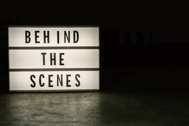 istock The cinema light box in dark tone film content. 1128164545