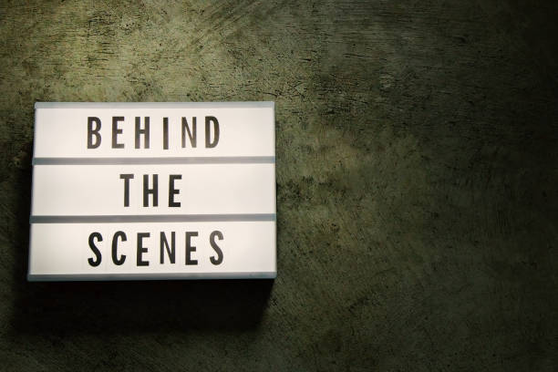 istock The cinema light box in dark tone film content. 1128164622