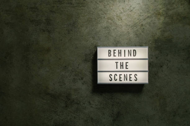 istock The cinema light box in dark tone film content. 1128164667