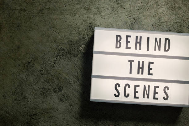 istock The cinema light box in dark tone film content. 1128164686