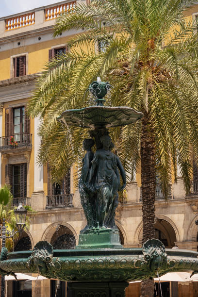 istock Fountain of the Three Graces - Barcelona Spain 1128175577
