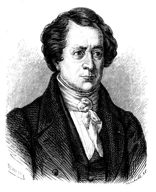 istock Antique illustration of scientist: Francois Arago 1128175738