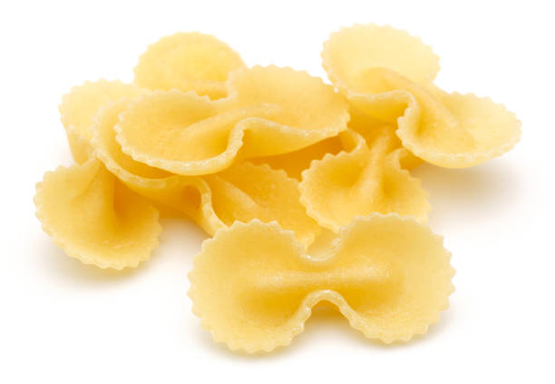 istock Farfalle, butterfly pasta isolated 1128177372