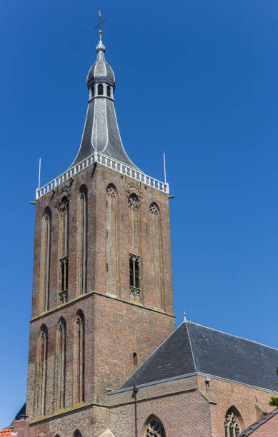 istock Tower of the Stephanus church in Hasselt 1128182524