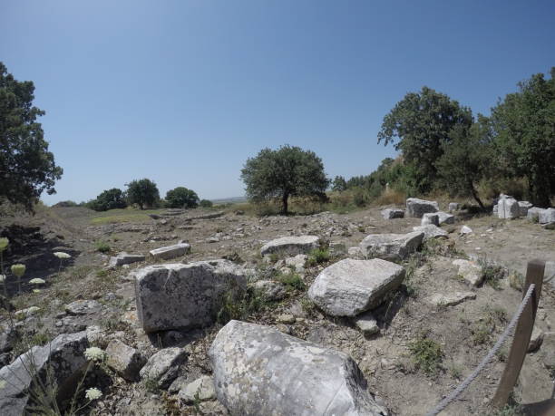 istock Ruins of Troy 1128187874