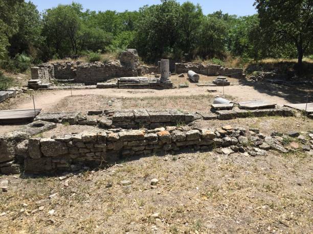 istock Ruins of Troy 1128188880