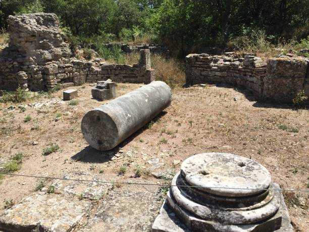 istock Ruins of Troy 1128188915