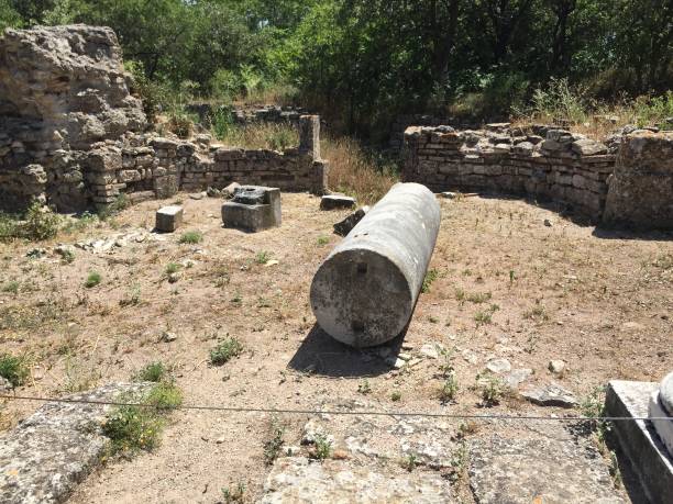 istock Ruins of Troy 1128188923