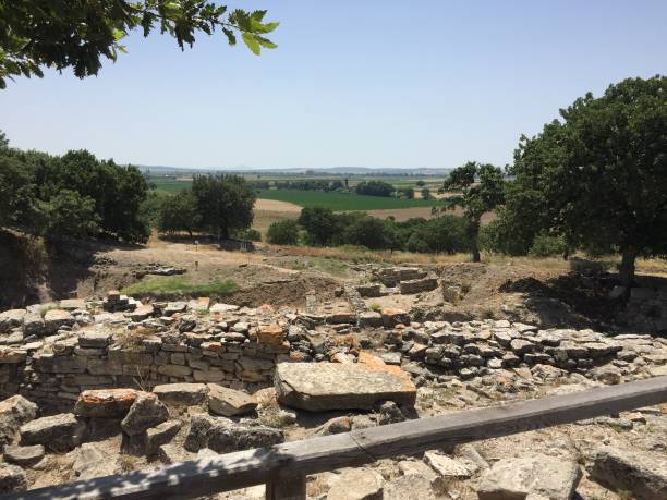 istock Ruins of Troy 1128189548
