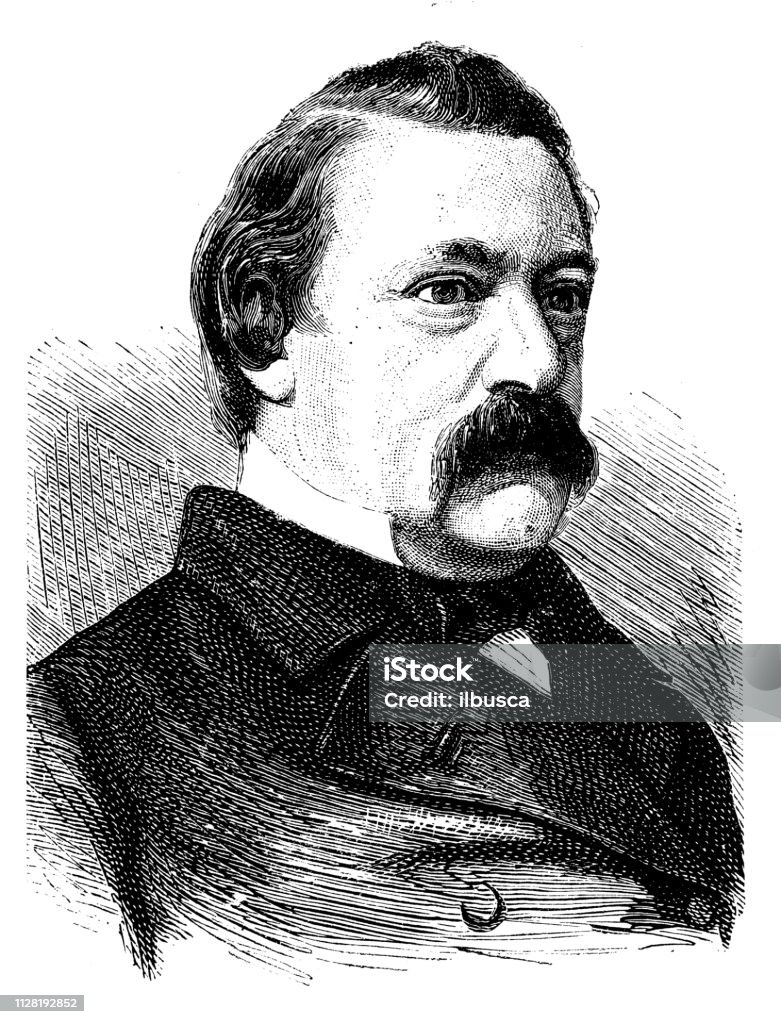 Antike Illustration Des Wissenschaftlers Saward Stock Vektor Art