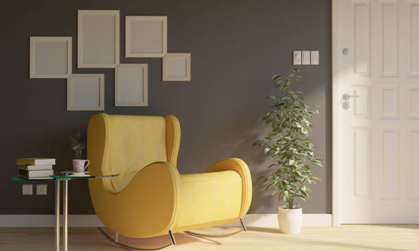 Reading Corner In Living Room