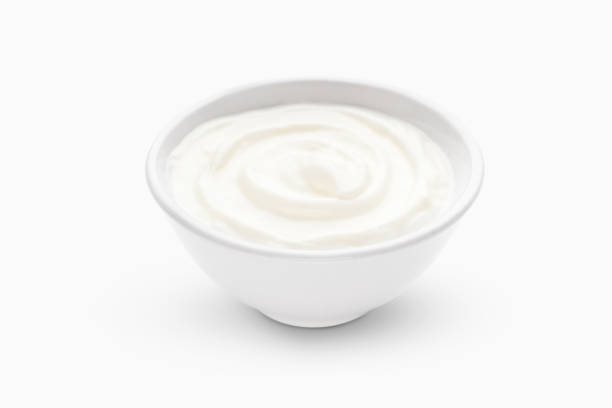 istock Organic yogurt in bowl 1128195763