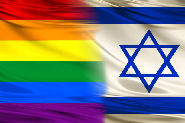 istock israel and lgbt flags 1128199700