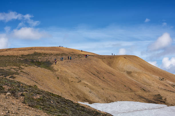 istock Hiking Landmannalaugar 1128206799