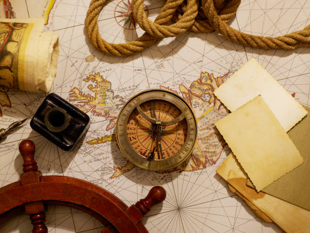 istock Vintage journey equipment 1128208479