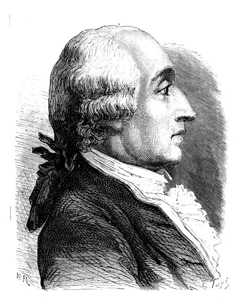 istock Antique illustration of scientist: Charles 1128208659