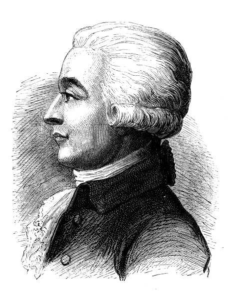 istock Antique illustration of scientist: Blanchard 1128211631