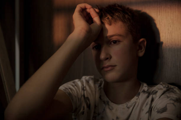 istock Teenager Boy Under Stress 1128215707