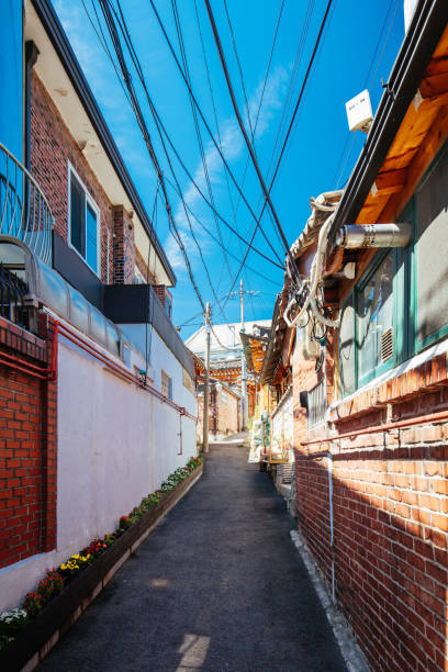 istock Bukchon Hanok Village in South Korea 1128217047