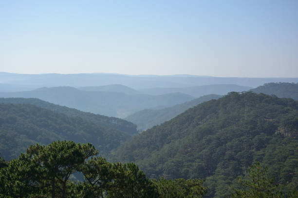 istock View of the mountain range. Vietnam Dalat 1128219001