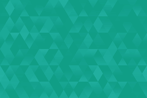 Mint Green Blue Triangle Seamless Pattern Pretty Geometric Turquoise Minimal Background
