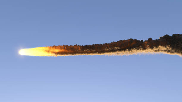 mouches de météorite - meteor fireball asteroid comet photos et images de collection