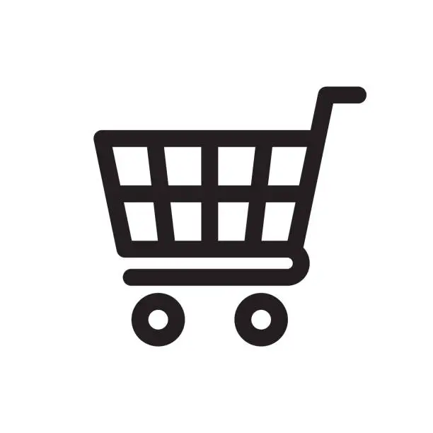 Vector illustration of Shopping Cart Icon