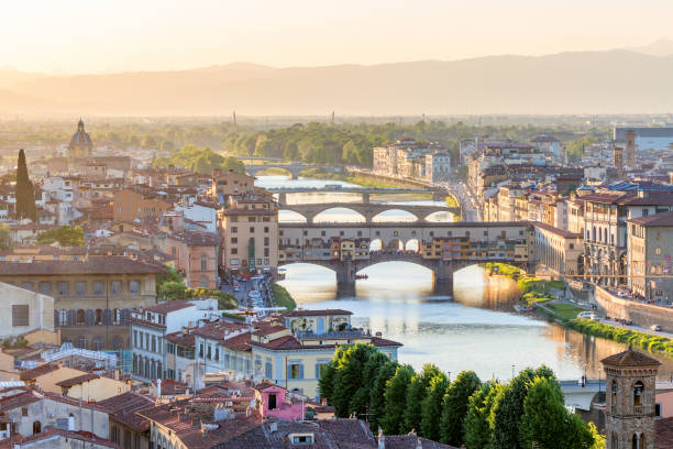 istock View of Florence in the evening light with the Ponte Vecchio bridge 1128231377
