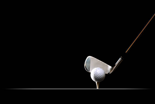 ゴルフ ・ ボール - golf club golf iron isolated ストックフォトと画像