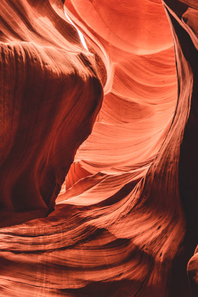 antelope canyon - canyon heaven sunbeam arizona fotografías e imágenes de stock