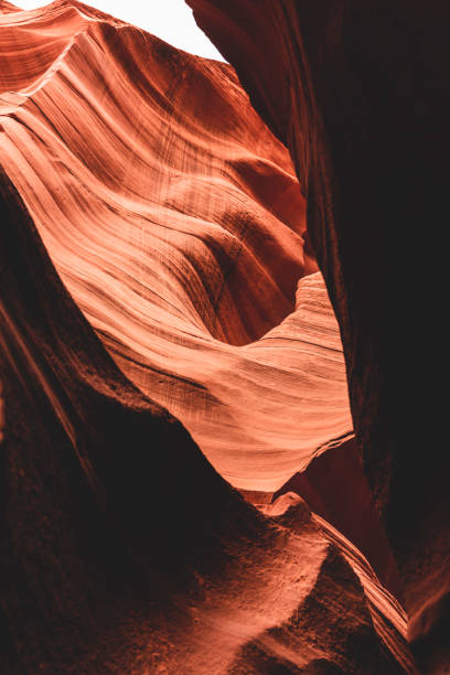 antelope canyon - canyon heaven sunbeam arizona fotografías e imágenes de stock