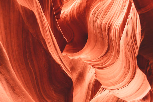 istock Abstract landscape of Antelope Canyon 1128241967