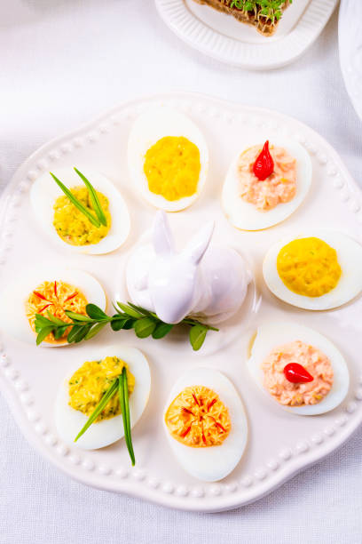 istock a colorful and festive Easter table decoration 1128242712