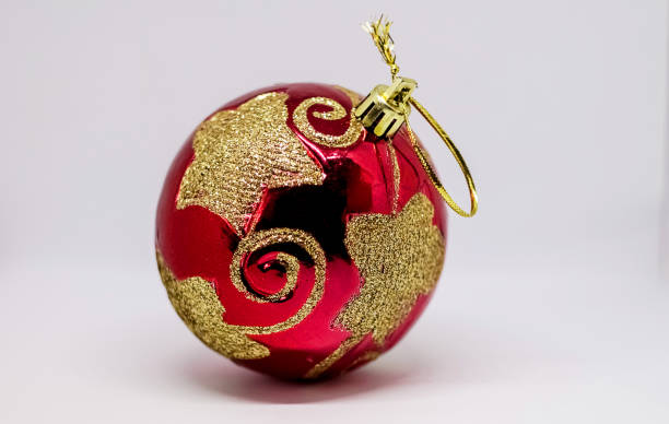 Christmas decoration on the Christmas tree, red ball Christmas decoration on the Christmas tree, red ball рождество stock pictures, royalty-free photos & images