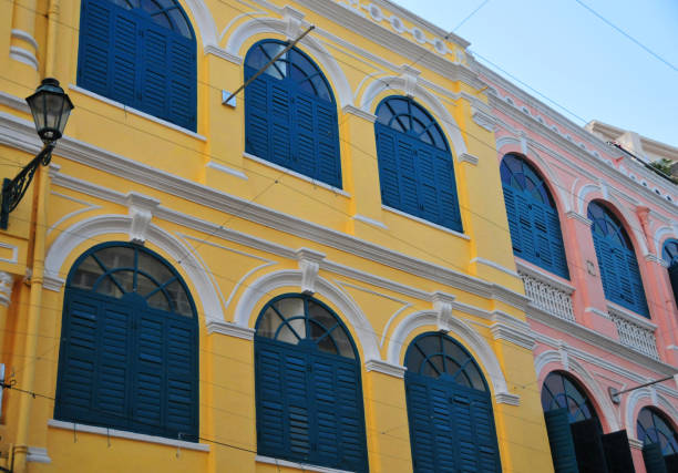 istock Senate Square - UNESCO World Heritage Site, Macau, China 1128247322