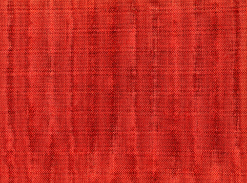 Red color linen cloth pattern textile
