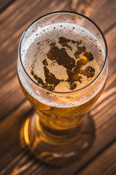 istock beer glass close up. 1128251591