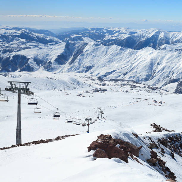 istock The gondola lift on the ski resort 1128255285