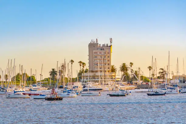 Photo of Yatchs at Recreational Port, Montevideo, Uruguay